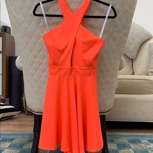 Orange Naven Dress